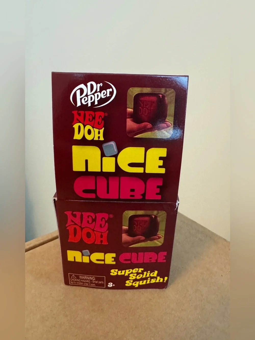 NeeDoh Dr. Pepper Nice Cube (Red)